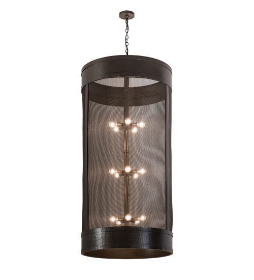 22" Wide Cilindro Golpe Cage Pendant | 192799