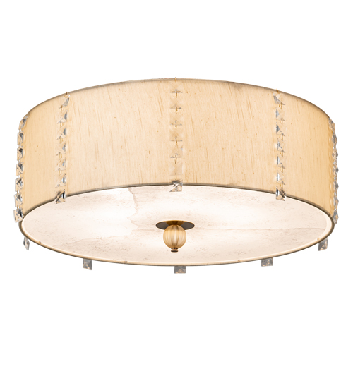 25" Wide Cilindro Lujoso Semi-Flushmount | 196434