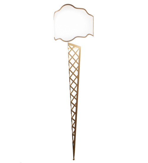18" Wide Custard & Cone Wall Sconce | 198380