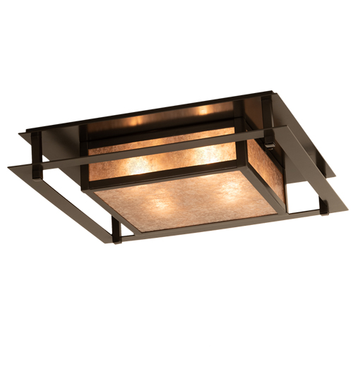 24" Square Quezon Flushmount | 198760