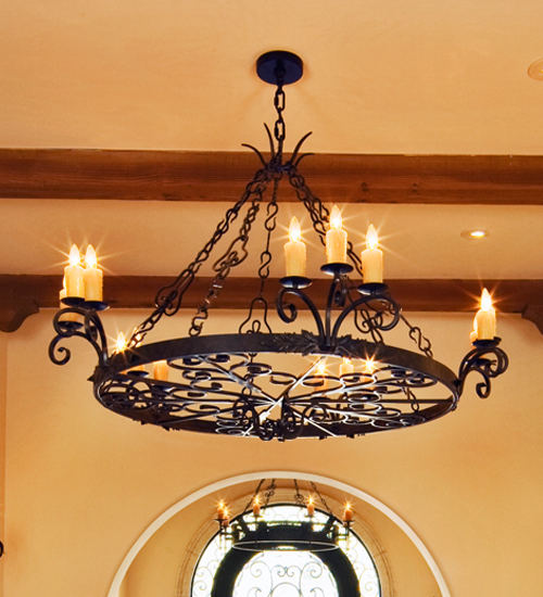 60" Wide Clarinda 12 Light Chandelier | 200732