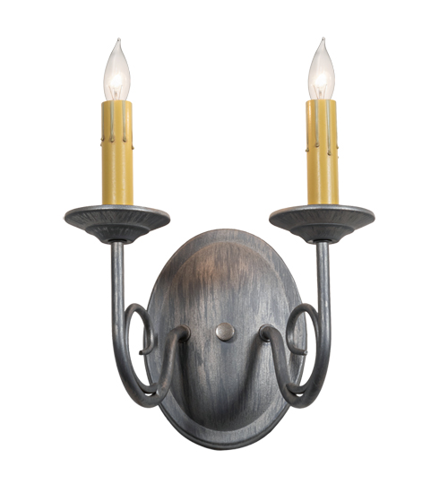 9" Wide Jenna 2 Light Wall Sconce | 226107