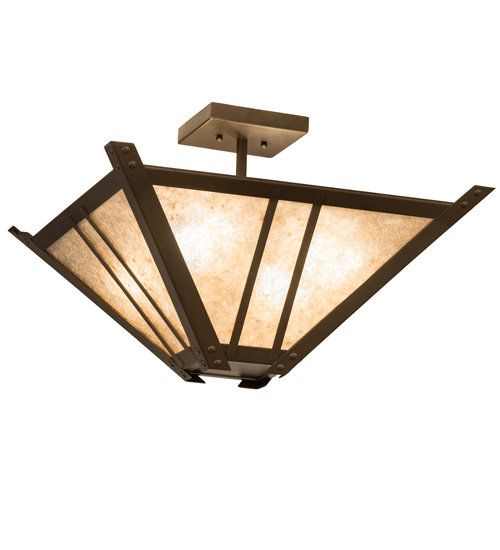 22" Square Arta Semi-Flushmount | 242901