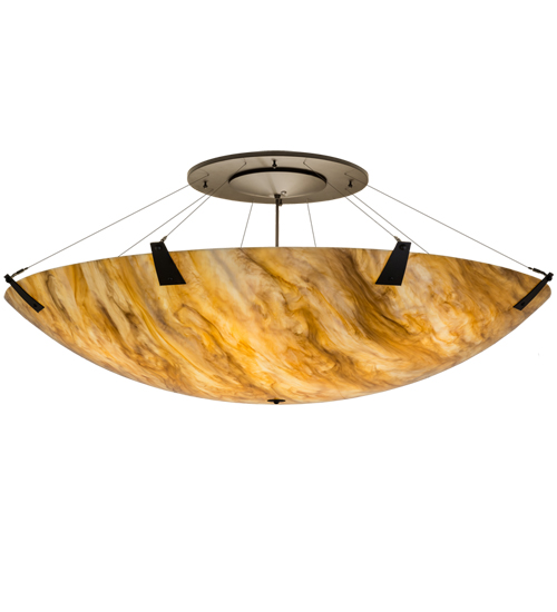 60" Wide Araneta Semi-Flushmount | 247538