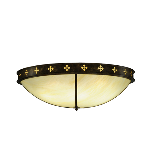 46" Wide Byzantine Flushmount | 254672