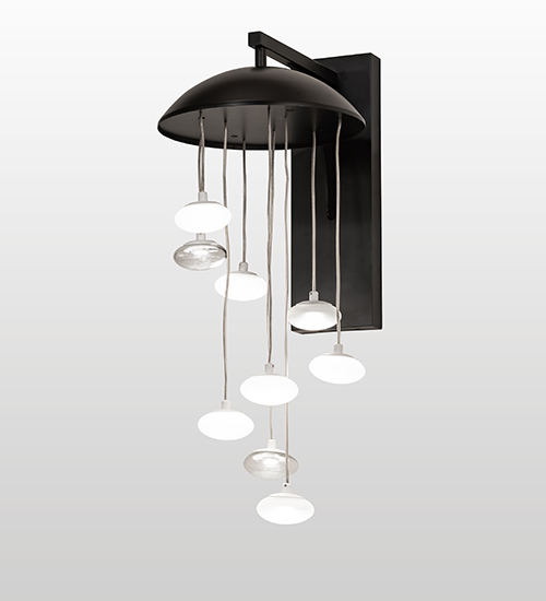 11" Wide Nuageux Cascading Wall Sconce | 258610