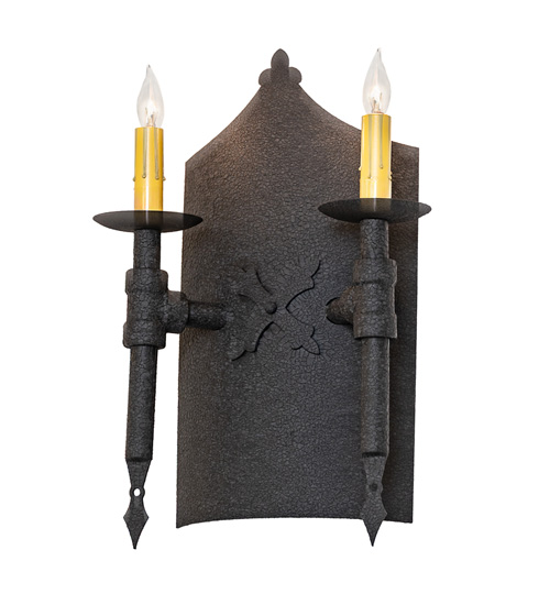 11" Wide Warwick 2 Light Wall Sconce | 288236