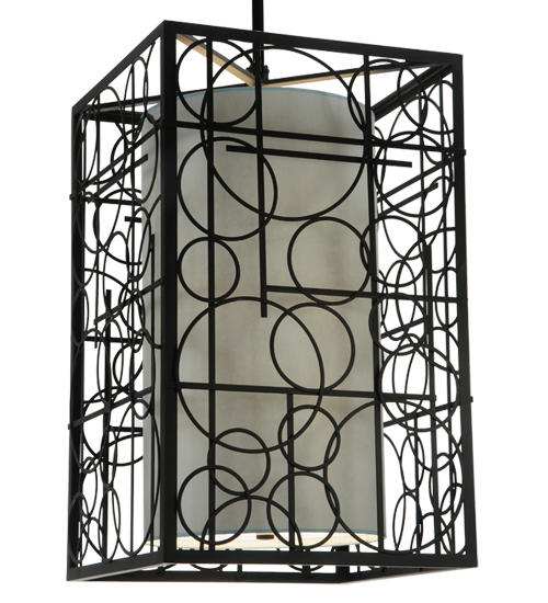 26"Sq Revival Deco Pendant | 119426