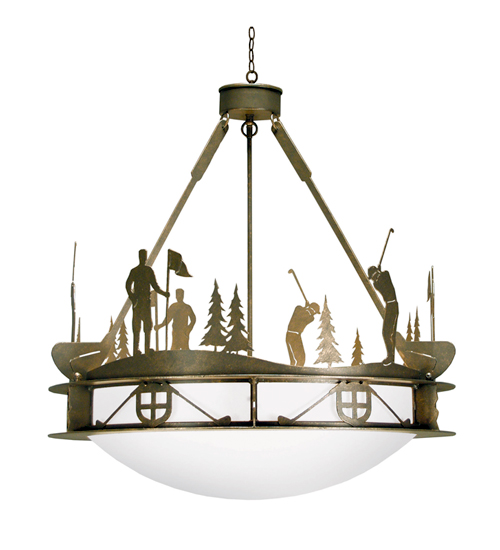 32" Wide Fairway Inverted Pendant | 120162