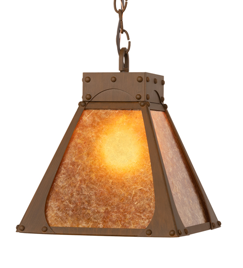 10" Wide Ferro Pendant | 121961