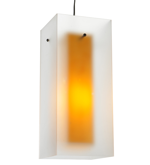 12"Sq Quadrato Shadow Box Pendant | 127359