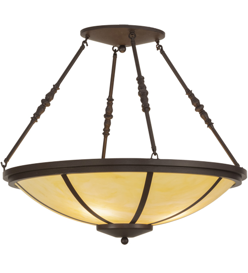 30"W Commerce LED Semi-Flushmount | 146575