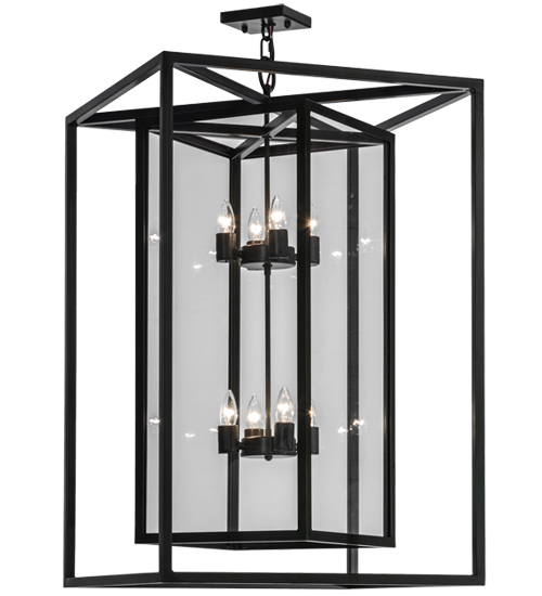 24"Sq Kitzi Box Pendant | 152602