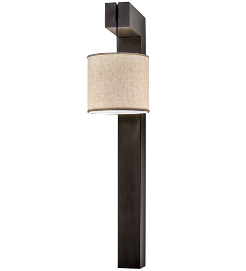 12" Wide Cilindro Hickory Wall Sconce | 162608