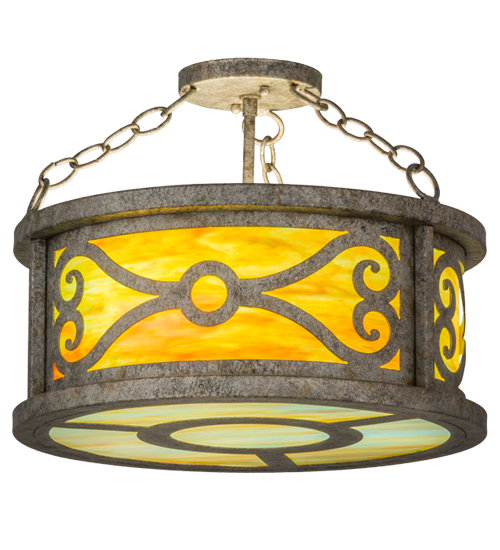 16"W Donya Semi-Flushmount | 162995