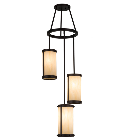 18" Wide Cartier 3 LT Cascading Chandelier | 167464