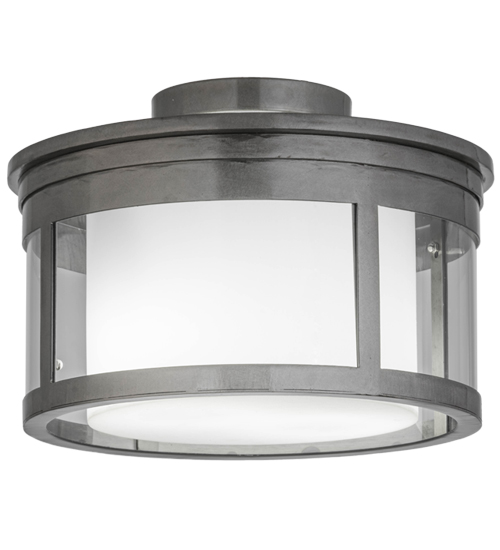 15"W Cilindro Campbell Flushmount | 167935
