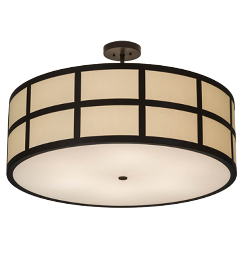 36"W Cilindro Barnabas Semi-Flushmount | 176230