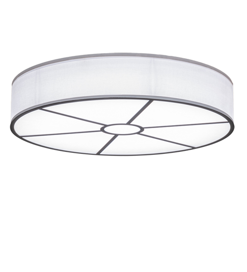 36" Wide Cilindro Textrene Flushmount | 221522