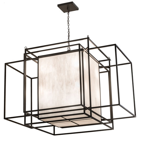 72" Long Kitzi Box Oblong Pendant | 248590