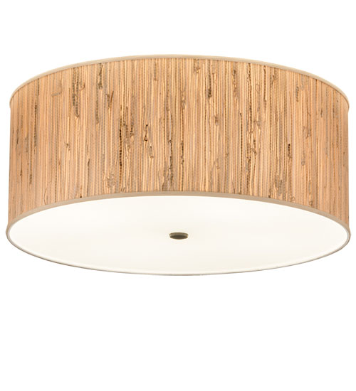 26" Wide Cilindro Textrene Flushmount | 248665