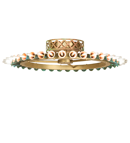43" Wide Coyle 36 Light Semi-Flushmount | 274854