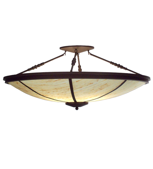 45.5"W Commerce Semi-Flushmount | 112356