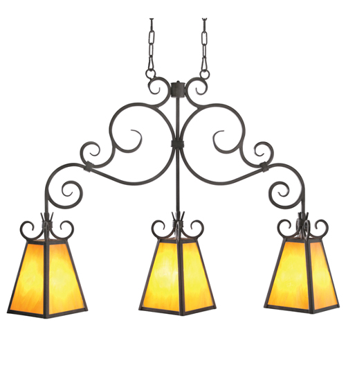 48" Long Wellington Oblong Pendant | 120258