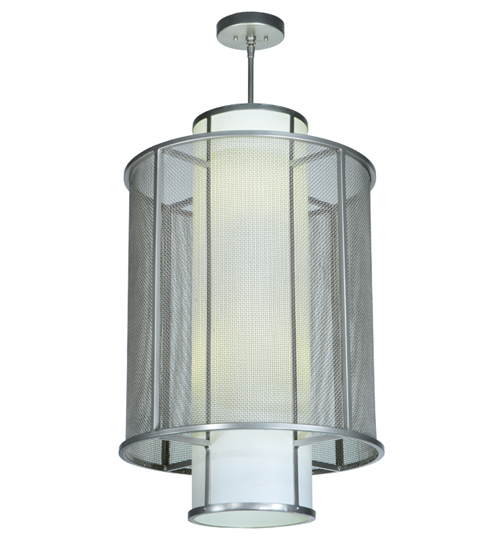 22"W Cilindro Weave-Tex Pendant | 133461