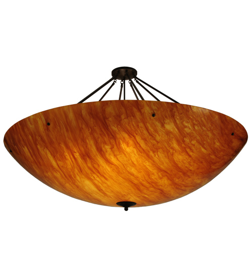 60"W Madison Semi-Flushmount | 144747