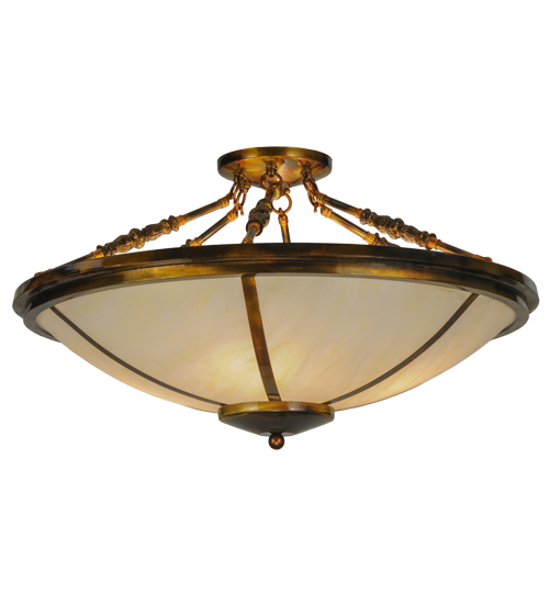 31"W Commerce Semi-Flushmount | 148570