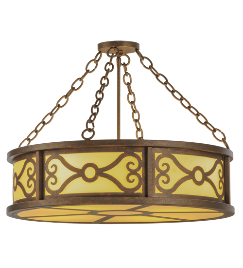 26"W Donya Semi-Flushmount | 148684