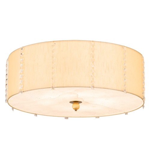 32" Wide Cilindro Lujoso Semi-Flushmount | 190164