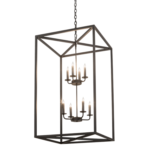 24"Sq Kitzi Box Pendant | 190857