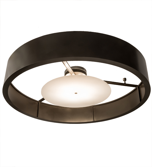 72" Wide Cilindro Chic Flushmount | 193395