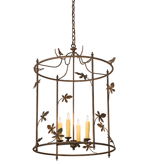 25" Wide Jillian 4 Light Pendant | 197693