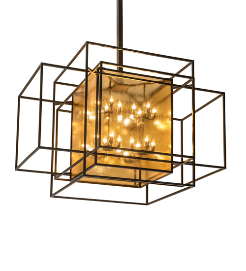 72" Long Kitzi Box Oblong Pendant | 202093
