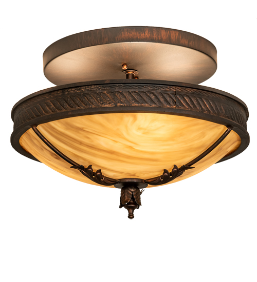 15" Wide Hoja Semi-Flushmount | 216090