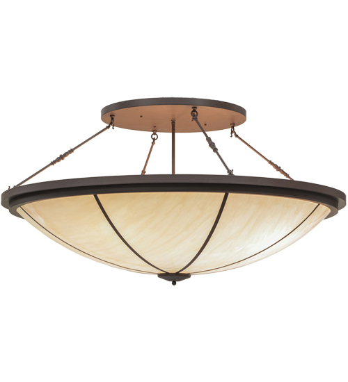 72"W Commerce Semi-Flushmount | 107469