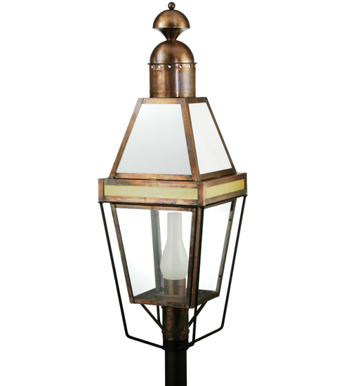 15"Sq Hancock Lantern Post Mount | 111483