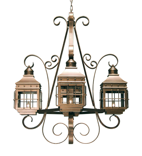 42" Wide Siro 4 Light Chandelier | 120179
