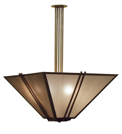 20" Square Sand Dust Pendant | 120288