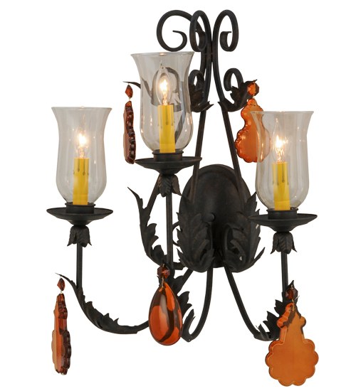 18" Wide French Elegance 3 Light Wall Sconce | 137195