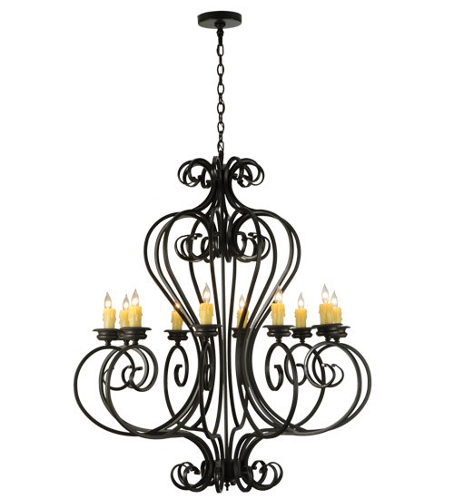 42" Wide Fernando 10 Light Chandelier | 141833