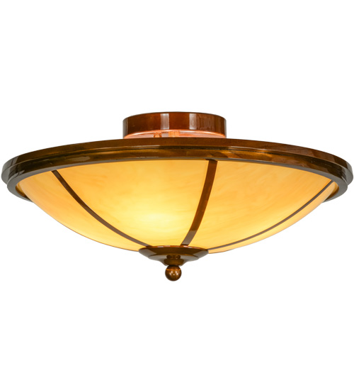 20"W Commerce Semi-Flushmount | 153553