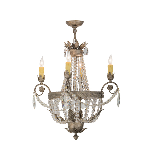 26"W Antonia 4 LT Chandelier | 155186