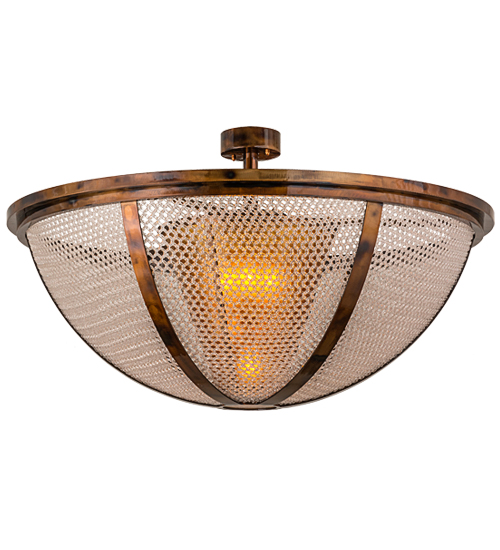 48" Wide Maille Semi-Flush Mount | 156519
