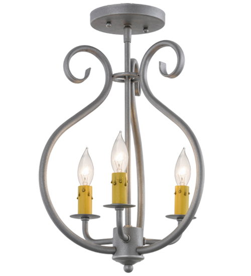 12" Wide Easton 3 Light Flushmount | 156747