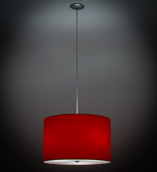 22" Wide Cilindro Play Textrene Pendant | 162273