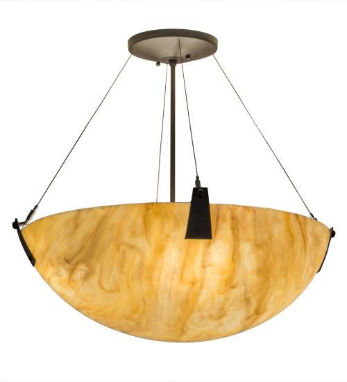 24" Wide Araneta Semi-Flushmount | 168120